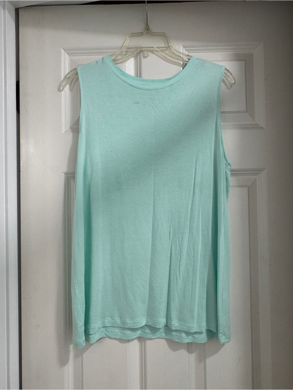 Nine West Mint Green Sleeveless Crewneck Tank